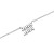 Slušivý ocelový náhrdelník znamení Vodnář Crystal Zodiac DW00400953