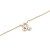 Stylový pozlacený náhrdelník znamení Lev Crystal Zodiac DW00400923