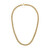 Výrazný pozlacený náhrdelník pro muže Ellipse Cuban Chain DW00401668
