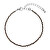 Korálkový náramek s šedým spinelem 43055.3 Grey spinel