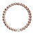 Lussuoso bracciale di perle con cristalli Preciosa 33115.3