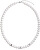 Perlový náhrdelník 32012.1 biela