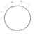 Textilní náramek s fialovými Miyuki korálky 13037.3 amethyst