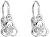 Silber Kinder Ohrringe mit Zirkon 11171.1