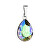 Okouzlující přívěsek s krystalem Swarovski Kapka 54016.5 paradise shine