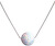 Trblietavý náhrdelník so syntetickým opálom 12044.1