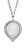 Colier din argint cu piatra lunii Pure DropERN-PURE DROP-MO (lănțișor, pandantiv)