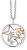 Strieborný tricolor náhrdelník Hviezdy sa zirkónmi ERN-STARS-TRI-Z