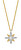 Třpytivý bicolor náhrdelník s kubickými zirkony ERN-NSTAR-ZIBIG (řetízek, přívěsek)