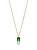 Elegante vergoldete Halskette mit Zirkon Angela EWN23082G