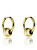 Orecchini minimal a cerchio placcati in oro Alessandra EWE23159G