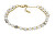 Wunderschönes vergoldetes Doppelarmband mit Perlen JF04443710