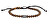 Elegante bracciale da uomo con perline con occhio di tigre JF04413040