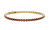 Tenisový náramek s červenými krystaly Swarovski SB-CHERRYTENNIS-G