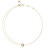 Elegantní pozlacený náhrdelník Blooming Summer JUBN05223JWYGT/U