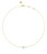 Elegantní pozlacený náhrdelník Tiny Pearly JUBN05519JWYGT/U
