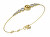 Elegante braccialetto Perfect Illusion placcato in oro JUBB03371JWYG