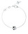 Fashion ocelový náramek s krystaly Fabulous Me JUBB05192JWRHBK