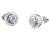 Luxusní ocelové náušnice pecky Daktari JUBE01361JWRHT/U