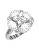 Luxusní ocelový prsten s květinou Wild Flower JUBR05506JWRH