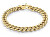 Luxuriöses vergoldetes Armband Hype JUMB01348JWYG