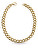 Masivní pozlacený náhrdelník z oceli Enchainted JUBN01371JWYGT/U