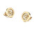 Minimalistické pozlacené náušnice pecky Studs Party JUBE02162JWYGT/U