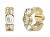 Zeitlose vergoldete Ohrringe Crazy Earrings JUBE03305JWYGT/U