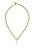 Unverzichtbare vergoldete Halskette Good Vibes JUBN03117JWYGWHT/U