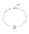 Tenero bracciale in acciaio con zirconi M`ama Non M`ama JUBB04668JWRH