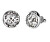 Ocelové náušnice pecky 4G Logo Boule JUBE01393JWRHT/U