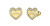 Minunați cercei placați cu aur Amami JUBE04035JWYGT/U