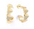 Romantické kruhové náušnice Lovely Guess JUBE03040JWYGT