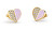 Romantische vergoldete Ohrringe Lovely Guess JUBE03048JWYGLCT/U