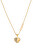 Romantický pozlátený náhrdelník Lovely Guess JUBN03035JWYGT/U