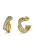 Eleganti orecchini placcati in oro con zirconi Perfect JUBE04066JWYGT/U