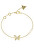 Schickes vergoldetes Armband mit Schmetterling Chrysalis JUBB04110JWYG