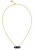 Stilvolle vergoldete Halskette Natural Stones JUBN03118JWYGBLT/U