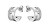 Drobné oceľové kruhy s kryštálmi Lyssa 1580345