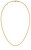 Minimalistische Herrenkette aus vergoldetem Stahl Evan 1580585