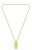 Nadčasový pozlacený pánský náhrdelník Orlado 1580355