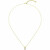 Affascinante collana placcata oro Clia 1580409