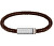 Bracciale di design in pelle da uomo Ares Single 1580623