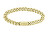 Elegante bracciale placcato in oro da uomo Chain Link 1580403