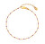 Feines vergoldetes Armband mit Perlen Jac Jossa Embrace DL659