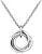 Collana in argento Trio DP543 (catena, pendente)