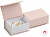 Cutie cadou roz pudră pentru verighete VG-7/A5/A1
