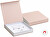 Scatola regalo rosa di carta rosa per set di gioielli VG-10/A5/A1