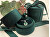 Smaragd-Geschenkbox für eine Kette mit Schleife LTR-3/S/A19