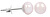 Silberne Ohrringe mit echter rosa Perle JL0289